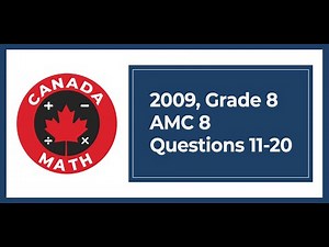 2009, Grade 8, AMC 8 | Questions 11-20