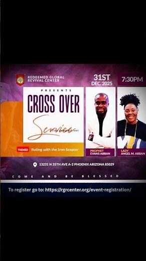 ￼ RULING WITH THE IRON SCEPTER | 2025 CROSSOVER SERVICE