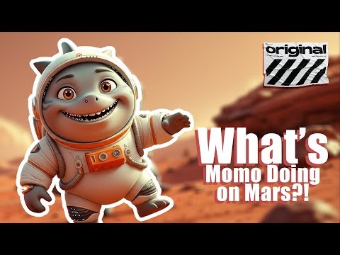 Momo on Mars 🌕 | Funny Alien Adventure Gone Wrong! 😂🚀