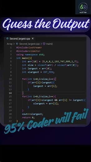 🔥 95% Programmers FAIL This Simple C++ Question | Guess the Output Challenge 😱 #trending #viral #cpp