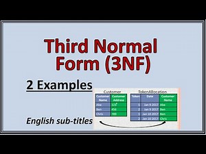 Third Normal Form in DBMS-3rd Normal Form in Dbms-3NF In DBMS-Third Normal Form-3rd Normal Form-3nf