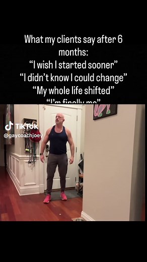 This is what real transformation looks like—gay men in midlife who stopped people-pleasing, overcame shame, and finally became themselves. Six months of coaching changes everything: boundaries, confidence, authentic living. Real quotes from the Baseline Transformation Method. DM me STOMP if you’re ready to stop performing and start living for you.​​​​​​​​​​​​​​​​