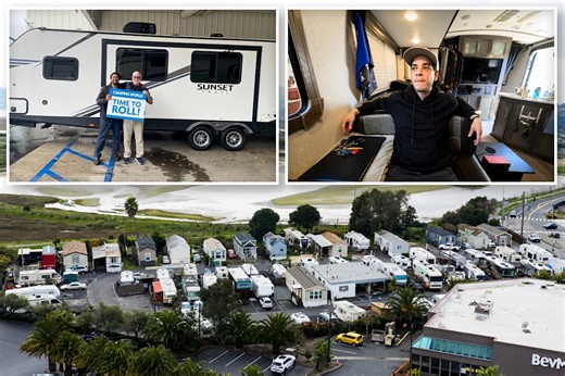 Meet the Californians living in RVs to save cash during housing crisis — while others are exploited by ‘vanlords’