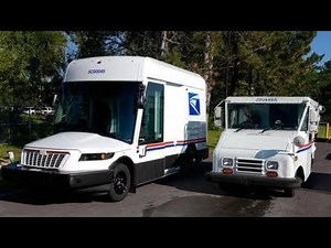 Let's have a look into the new Next Generation Delivery vehicle for USPS aka Duckmobile 😆 🤣 #usps