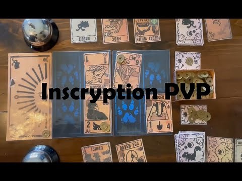 Inscryption in real life! (example game)