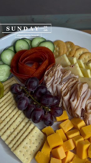 Simple Charcuterie Board Recipe | Delicious Pepperoni Rose Garnish!