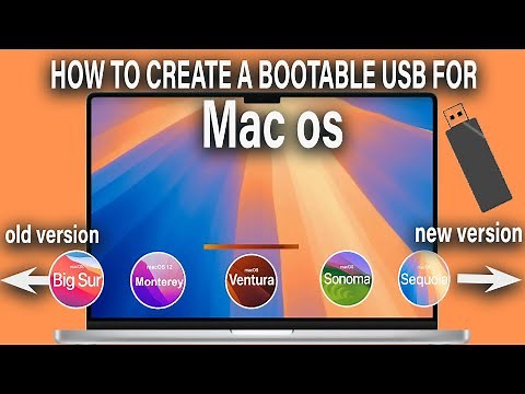HOW TO MAKE ANY Mac OS BOOTABLE USB (without any third party software)