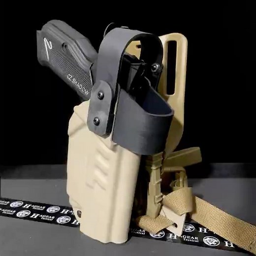 CZ Shadow 1/2 with Olight Baldr S Light Kydex Holster