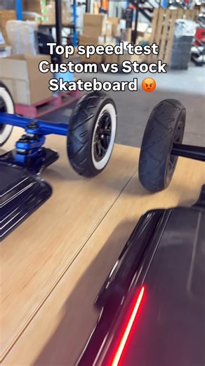 33K views · 959 reactions | Top speed test. Custom vs Stock Diablo skateboards ⚡️‍ . . . #electric #skate #skateboard | Evolve Skateboards | Facebook