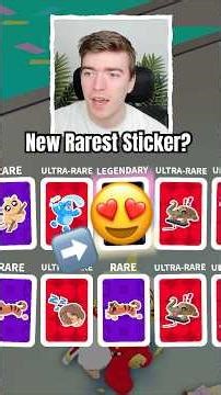 Adopt Me New RAREST STICKER PACK! #adoptme #adoptmeroblox #adoptmepets #roblox #shorts