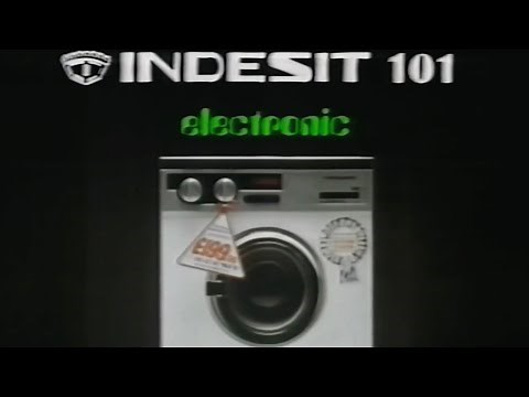 1980s: Indesit 101 Electronic Washing Machine [The Right Machine]