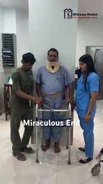 Unbelievable recovery, cervical spine injury & operation | Inpatient Physiotherapy Rehabilitation