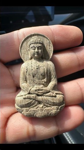 Amitabha Buddha agarwood pendant, #agarwood #agarwoodpendant
