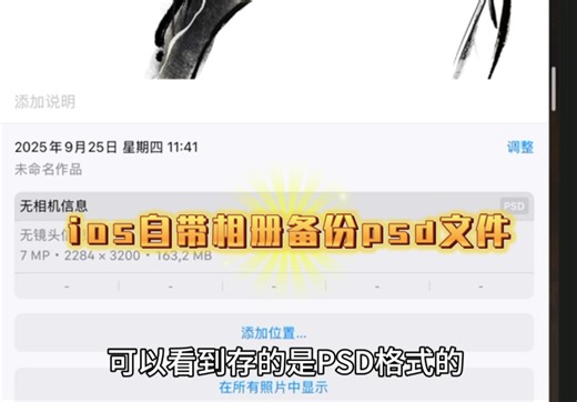 procreate最快最方便的备份方法