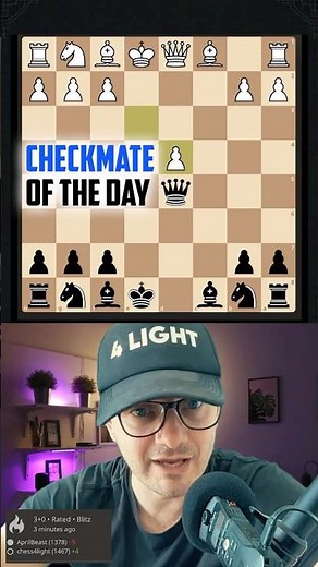Checkmate of the Day on Lichess #chess #lichess