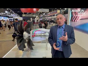 CFM Hybrid Open Fan On Display At Singapore Airshow