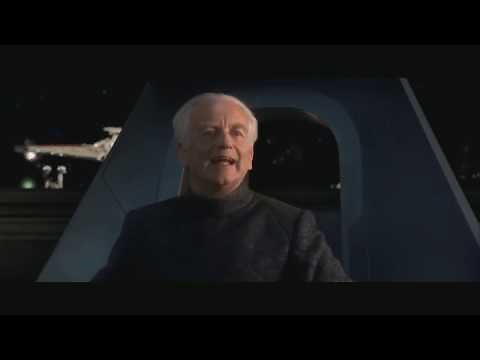 Sheev Palpatine says "Yeah", or "Get"