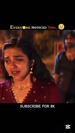 [Day-13/30]✨You Noticed that🥺🥺💔#dude #pradeepranganathan #mamithabaiju #sad #shorts