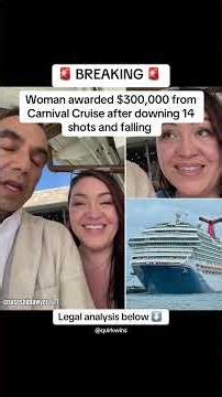 Was justice served? 🤔 See legal analysis in pinned comment. #shorts #carnival #lawyer #cruise #law
