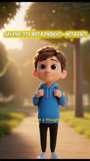 How to Handle Negative Thoughts (FAST Method) | #shorts #motivation #everydaybosskids