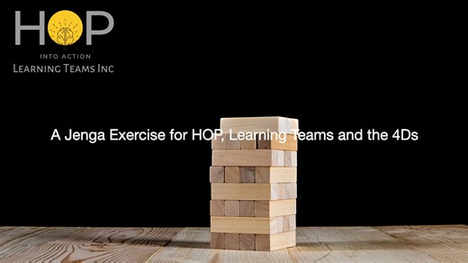 Jenga Exercise with Jeff