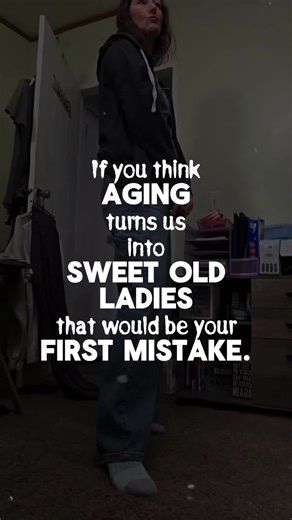 Not sure about anyone else but aging into a sweet old lady is not on my agends. #fyf #genx #Meme #MemeCut #CapCut