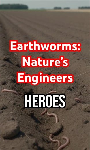 Discover the secret life of earthworms! #TechInnovation #SustainableFarming