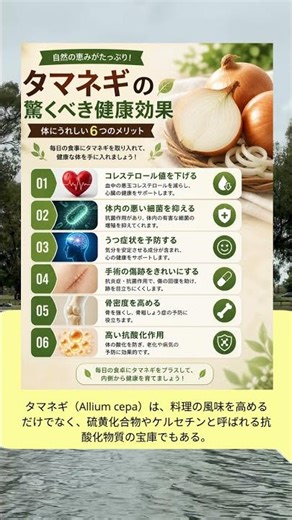 玉ねぎが私たちの体にもたらす様々な効能をご紹介します。