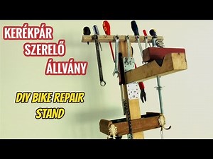 Homemade Bicycle Stand - DIY Bicycle Repair Stand