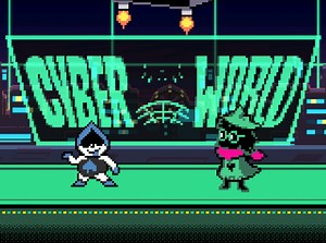 Deltarune - A CYBER'S WORLD (Cyber Field)
