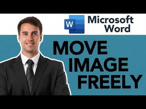 How To Move Pictures In Word Freely Without Construction | Quick & Easy Method !!