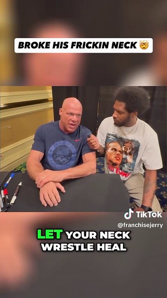 Kurt Angle's Neck Injury Journey to Olympic Gold