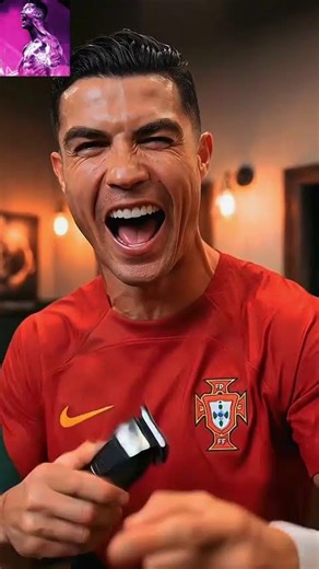 Messi Betrays Ronaldo at Barbershop 😱 Ronaldo Arrested & Truth Revealed #ronaldo #viral #ytshorts