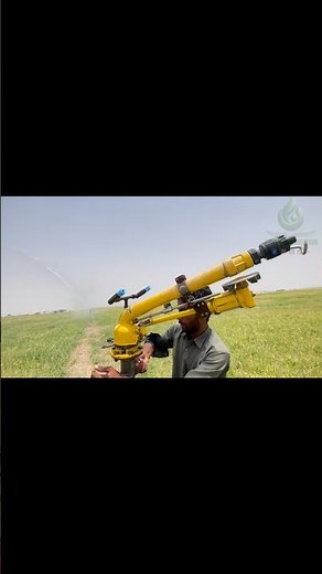 installation of high pressure sprinkler system #sprinkler #agriculture #shorts #youtubeshorts