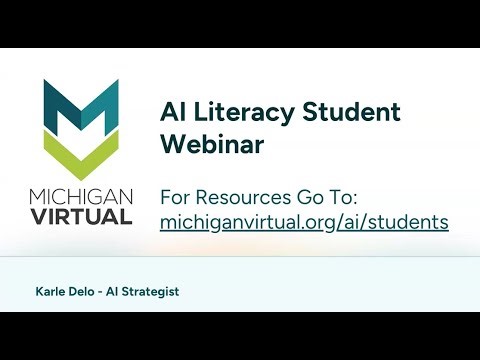 Student AI Literacy Webinar - September 25, 2025 PM Session