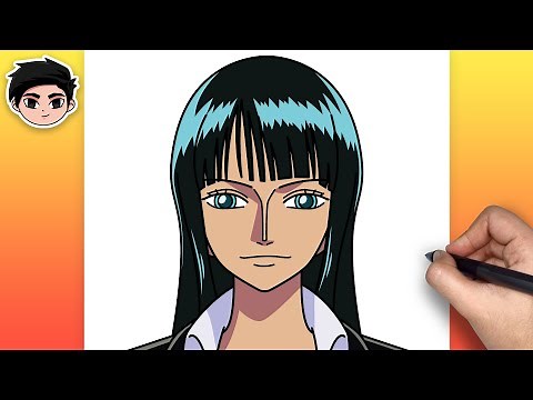 How To Draw NICO ROBIN | One Piece - Step By Step Easy For Beginners