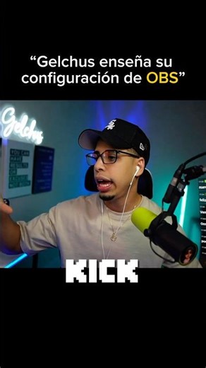Está es mi configuración de Obs Studio #obsstudio #streamer #kickstreaming