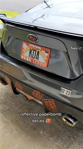 my favorite stickers of all time #carsoftiktok #carguy #cargirl #animetiktok #stickers #brz #gt86 #xyzbca