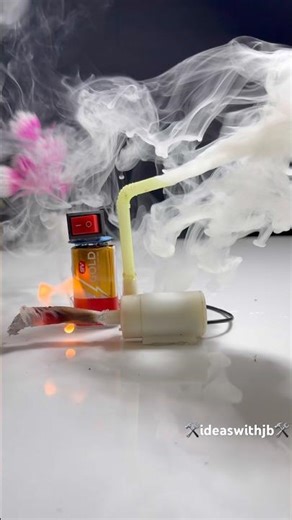 How to Make DIY Smoke Machine #experimnent #diy #viralshorts