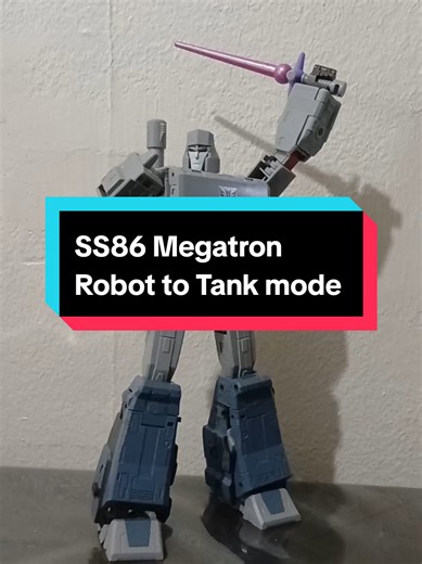 Studio Series 86 Megatron Transformation #Decepticons #collectables #hasbro #studioseriestransformers #transformers