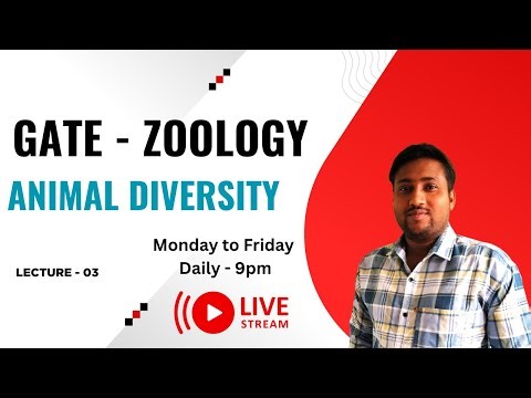Animal Diversity - 3 | Life Sciences | CSIR NET | GATE | ZOOLOGY |One Shot | CUET PG by Vikrant sir