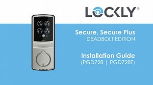 Lockly Secure Plus Deadbolt Edition FULL Installation Video
