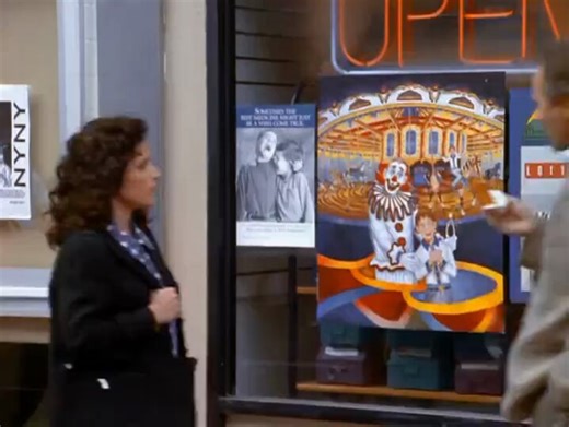 Seinfeld blooper... A muffin top store? #Blooper / S08E21 The Muffin Tops #Seinfeld #Seinfeldism