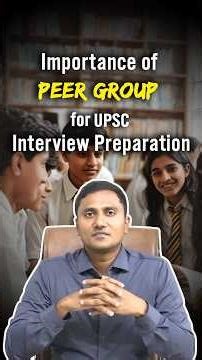 Importance of Peer Group for UPSC Interview Preparation | Sarat Chandra IAS Academy