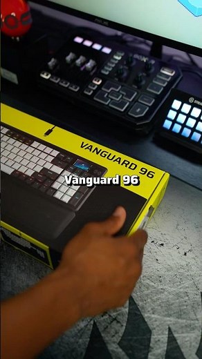 @corsair just dropped the Vanguard 96 Mechanical Gaming Keyboard! ⌨️ #CORSAIR #corsairambassador