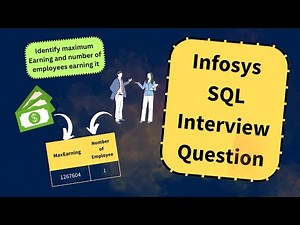 Infosys SQL Interview Question | Data Analyst | Data Scientist | Software Engineer | Full Stack