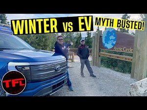This EV Winter Driving Myth Is Wrong & All Too Often Misunderstood By Most!