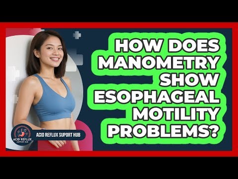 How Does Manometry Show Esophageal Motility Problems?