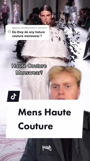 Men's Haute Couture Fashion Show Trends and Education