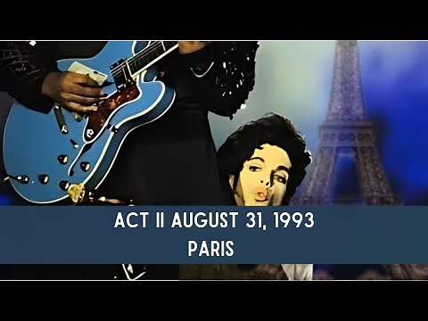 FULL CONCERT | Prince - Act II Tour in Paris, August 31, 1993 (Amateur Footage)